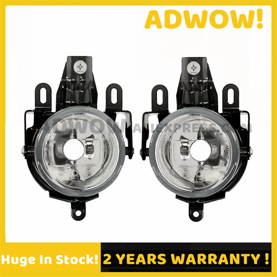 

New Left Right Front Bumper Fog Lights Fog Lamp Clear Driving Lamps MN133759 MN136353 for Pajero Montero 2003 2004 2005 2006