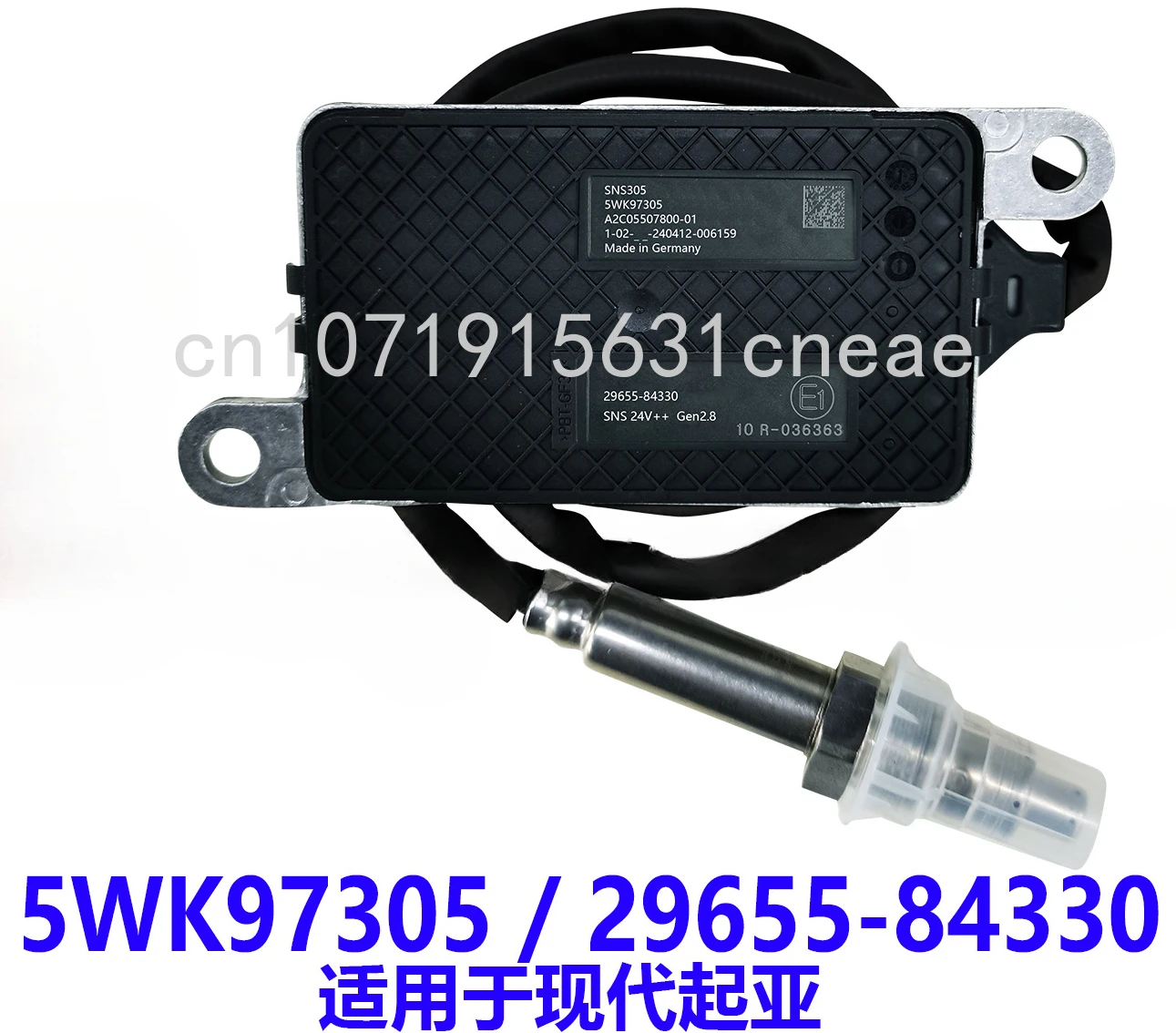 Fits for HYUNDAI E-County Bus KIA NOx Sensor OE 29655-84330 New Nitrogen Oxides Sensor 5WK97305