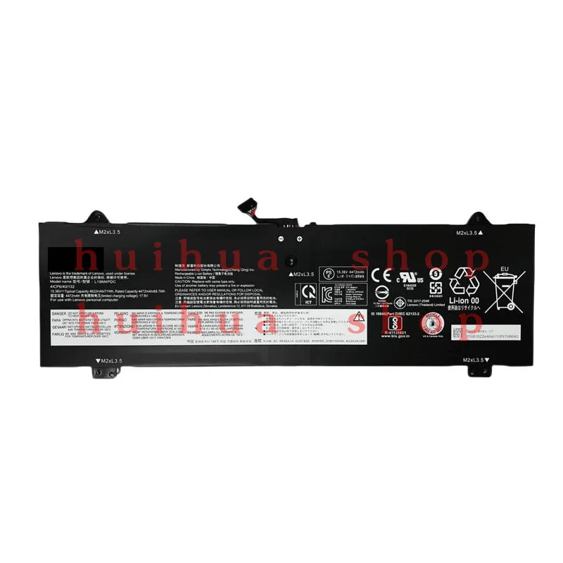 

New L19M4PDC L19C4PDC 5B10Z26482 L19L4PDC Battery For Ideapad Yoga 7-14ITL5