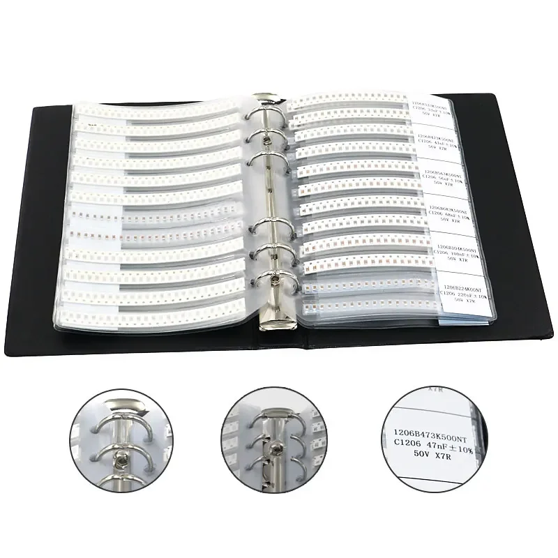 0402 0603 0805 1206 Chip Multilayer Ceramic Capacitor Sample Book MIX Assorted Kit