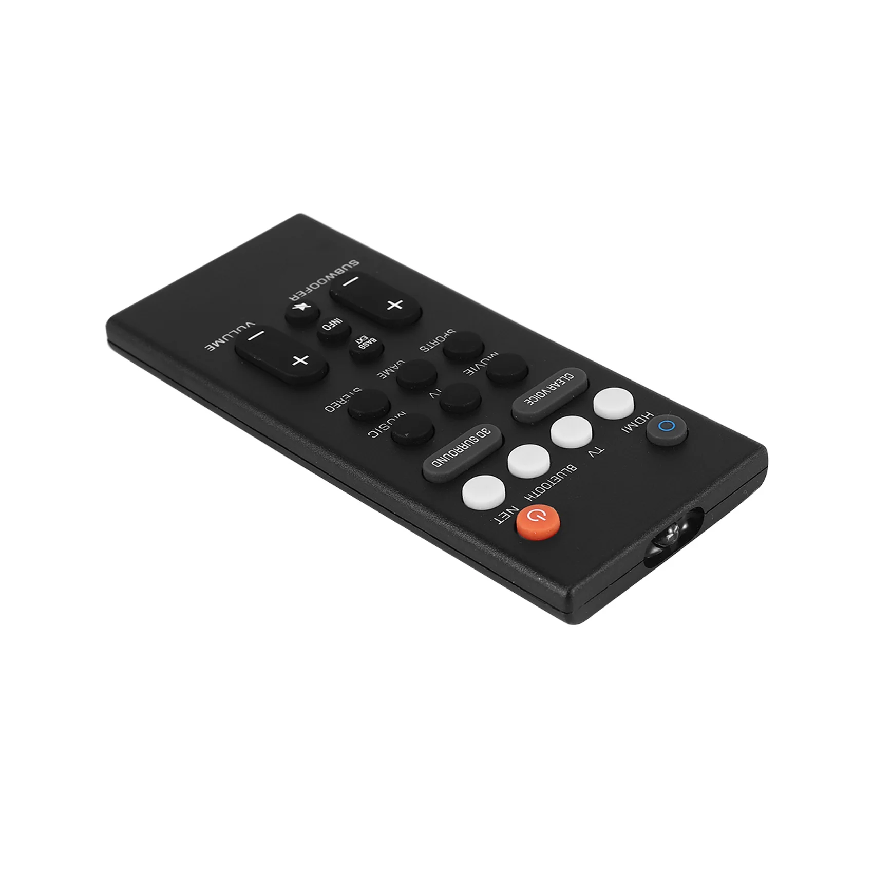 Remote Control ABS Speaker Replacement Remote Controller for Yamaha YAS-209 YAS-109 Speaker