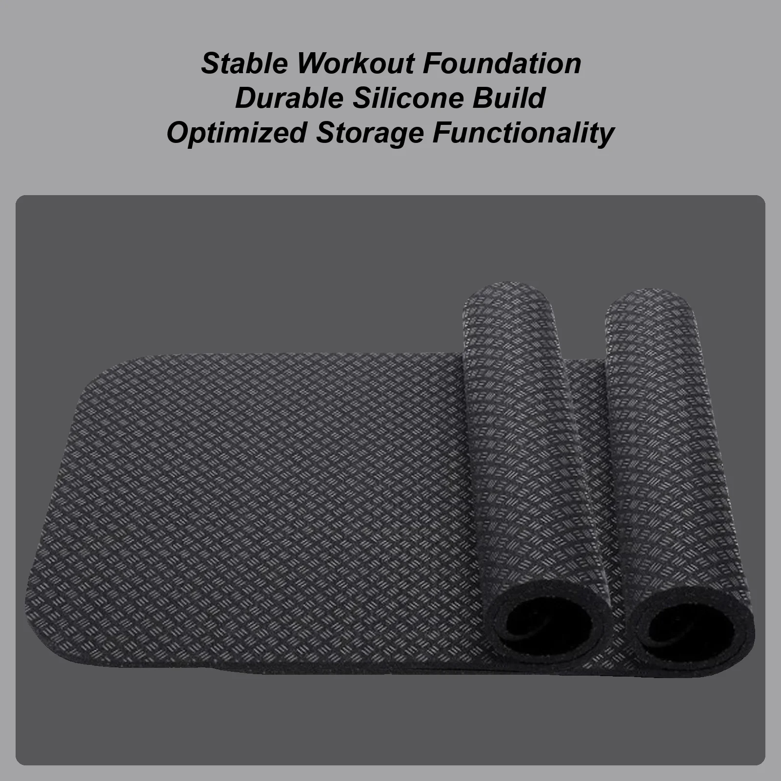 

Stationary Bike Mat Anti Vibration Double-Sided Thick Folding Treadmill Pad Indoor Stationary Exercise Bike Mat For Home Gym