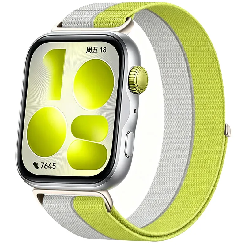 Atmungsaktives Nylon-Schlaufenarmband für Huawei Watch Fit 5 5 Pro 4 Pro Original 1:1 Sportarmband Correa Huawei Watch Fit 4 3 Band – Detail 12