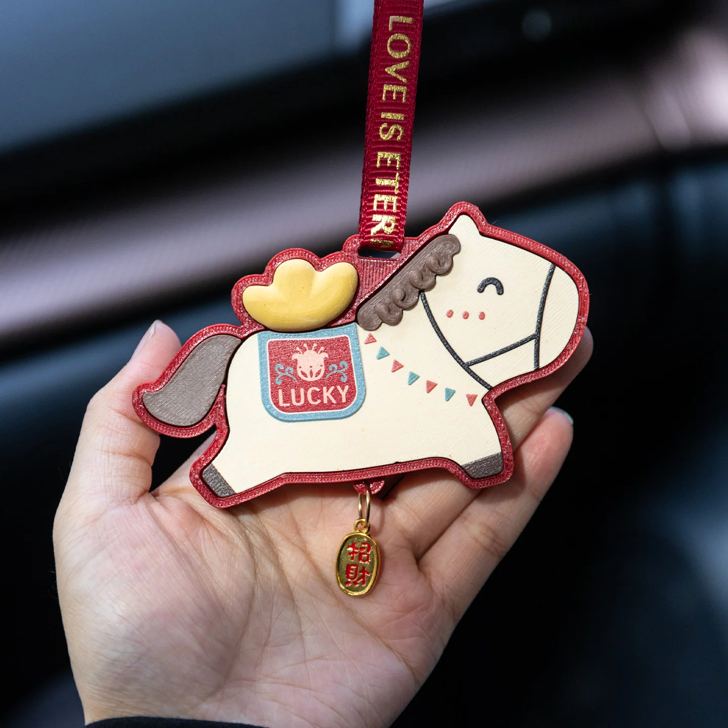 لطيف الحصان الصغير الروائح الناشر سحر ديكور سيارة تنفيس الهواء كليب للوحة قيادة السيارة السنة الجديدة عطلة هدية اكسسوارات السيارات