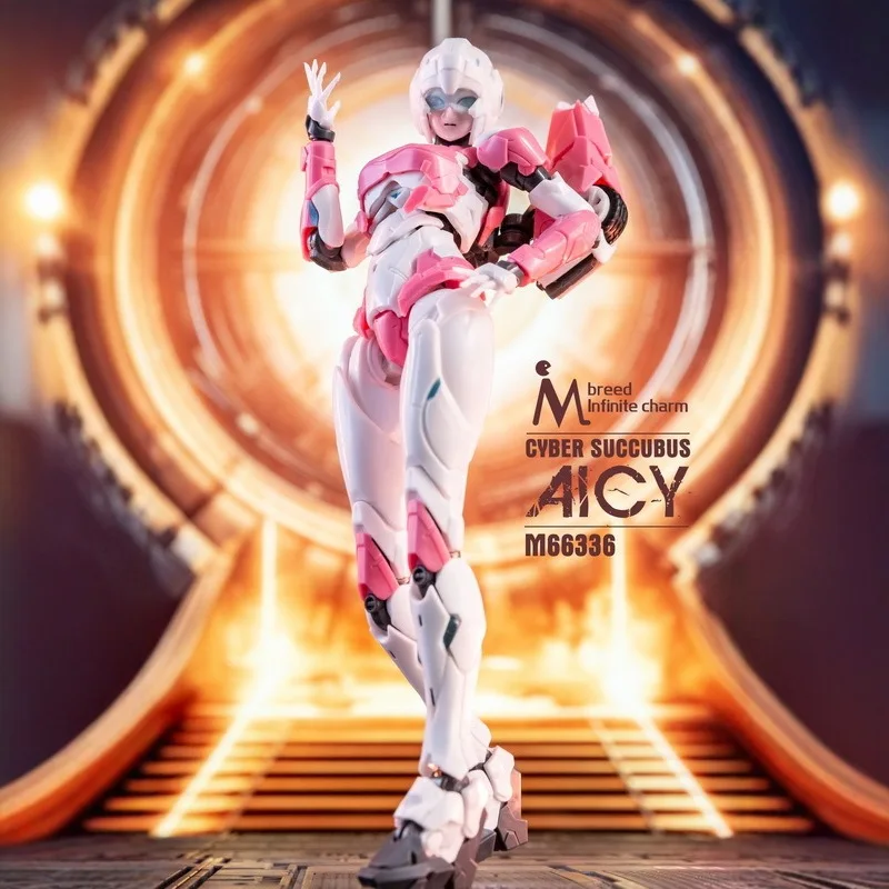 

M66336 Meili Infinite Arcee CYBER SUCCUBUS AICY KO Version Assembled Mecha Robot Transformation Action Figures Set Christmas Toy