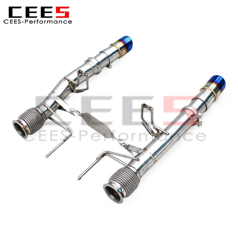 

CEES Straight Exhaust Pipe for Mclaren 720S Spider/Coupe 4.0T 2017+ Sport Car Stainless Steel Pipes Exhaust System