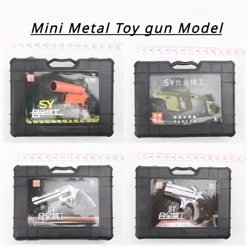 1:6 Mini zabawka pistolet ElaborateTEC-9 pistolet maszynowy UZI UMP9 P90 ze sztyletem na prezenty urodzinowe