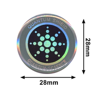 Universal Round Quantum Shield Anti Radiation Sticker for Mobile Phone PC Laptop EMF Protection