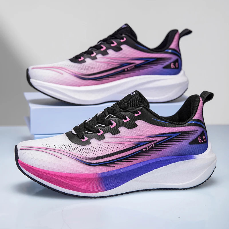 Marathon Men Running Shoes Sneakers Sports Shoes Trend Athletic Women Lightweight Speciality Carbon Board Breathable Women