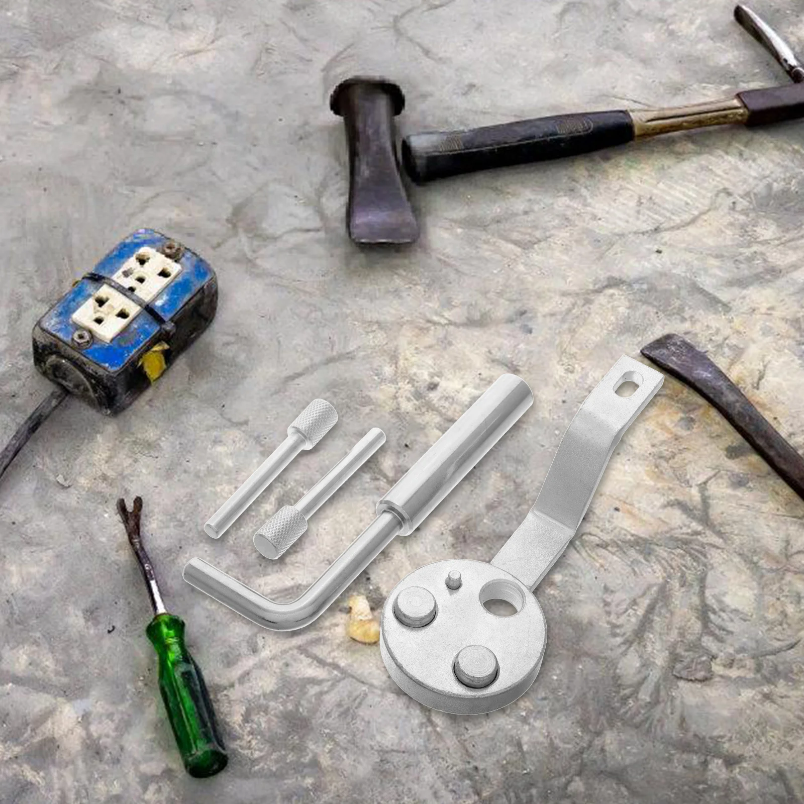 

1Set Engine Timing Tool Set 2.2 Compatible Crankshaft Flywheel Locking Kit Accurate Alignment Repair Tool