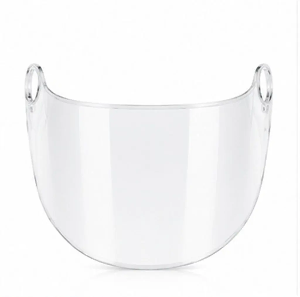 Motorcycles Visor Replacement Full Transparent Acrylic Anti-Scratch Wind Dust Proof Universal Electric Bike