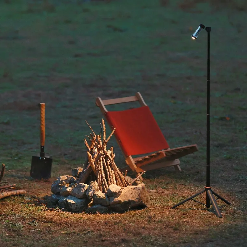 

Портативная легкая подставка для походной лампы, удобная для пользователя, долговечная подставка для лампы для палаток, многофункциональные инструменты для кемпинга и улицы