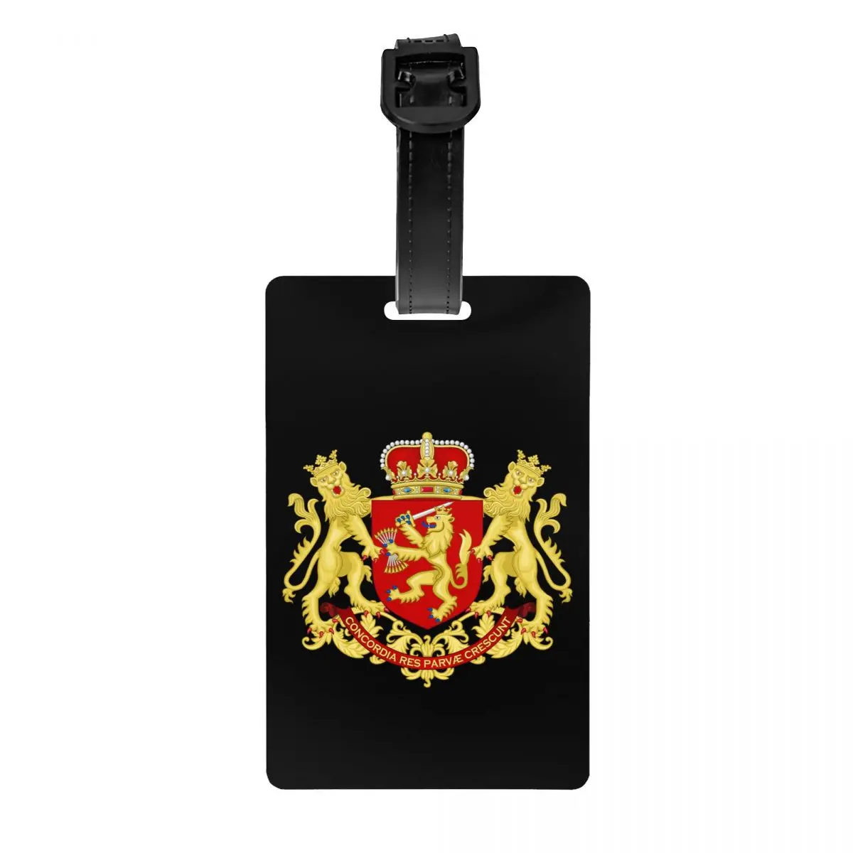 Coat Of Arms Of Netherlands Luggage Tag Dutch Proud Suitcase Baggage Privacy Cover ID Label