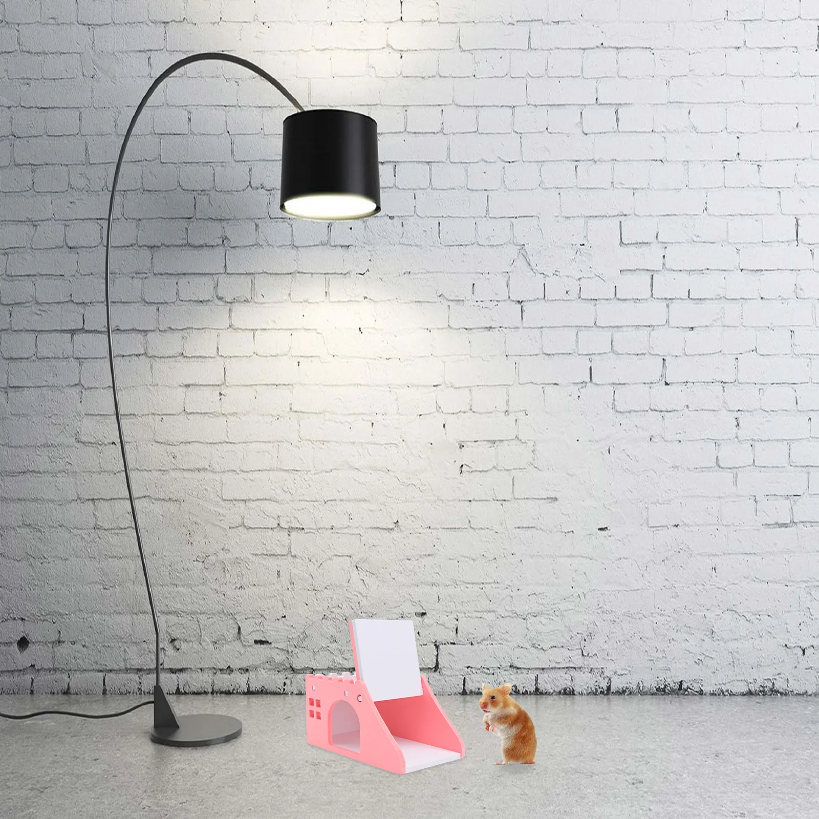 

Hamster Hideout Small Pets Play Nest Novel Slide Habitat Animal Sleeping