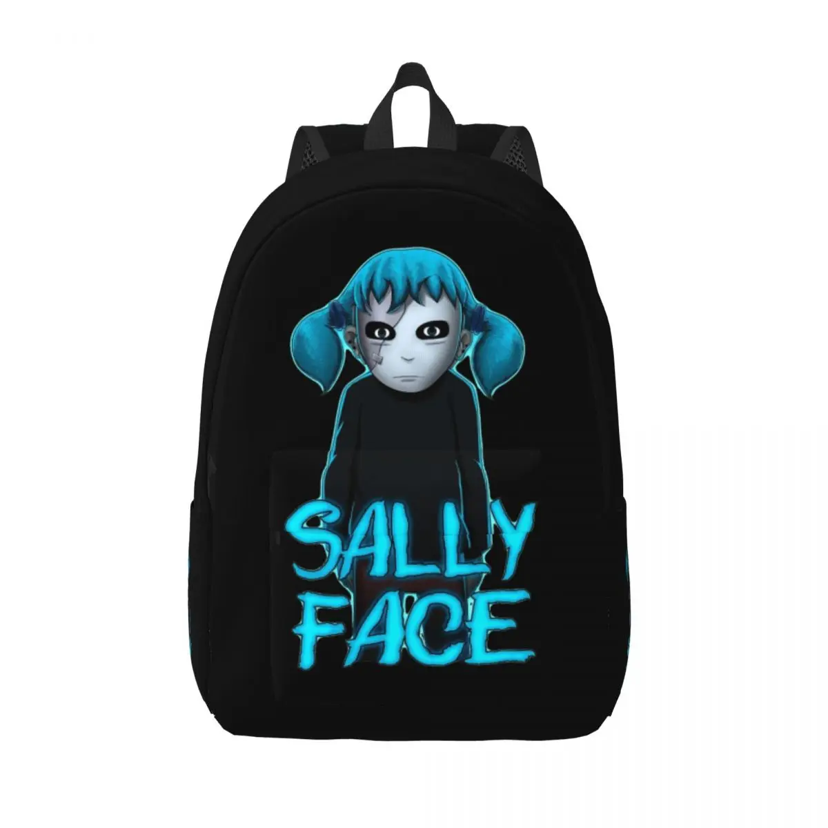 Mochila Sally Face Game para homens e mulheres, jogos de terror, estudante, mochila de negócios, bolsa de ombro, presente