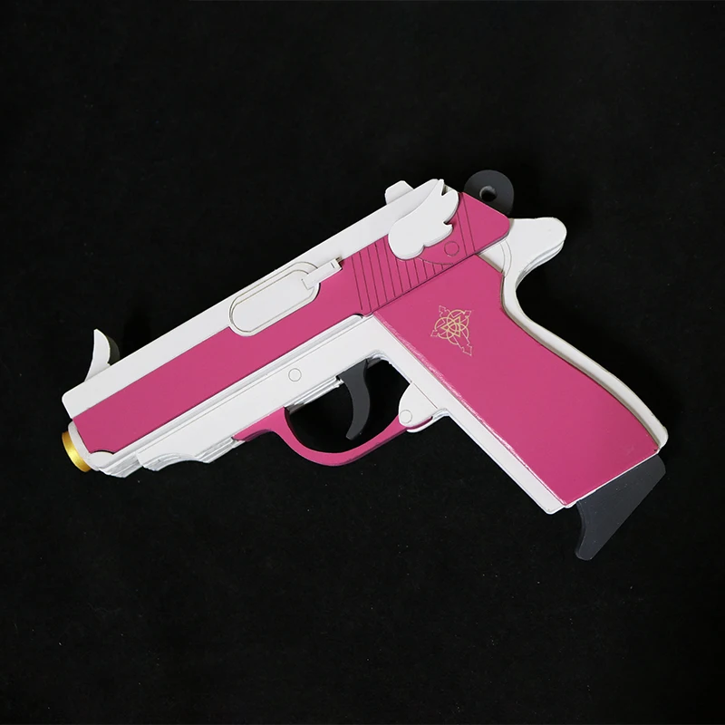 Archivo azul Kirifuji Nagisa juego Cosplay armas pistola peluca orejas Halo sombreros para mujeres niñas Halloween carnaval fiesta Prop