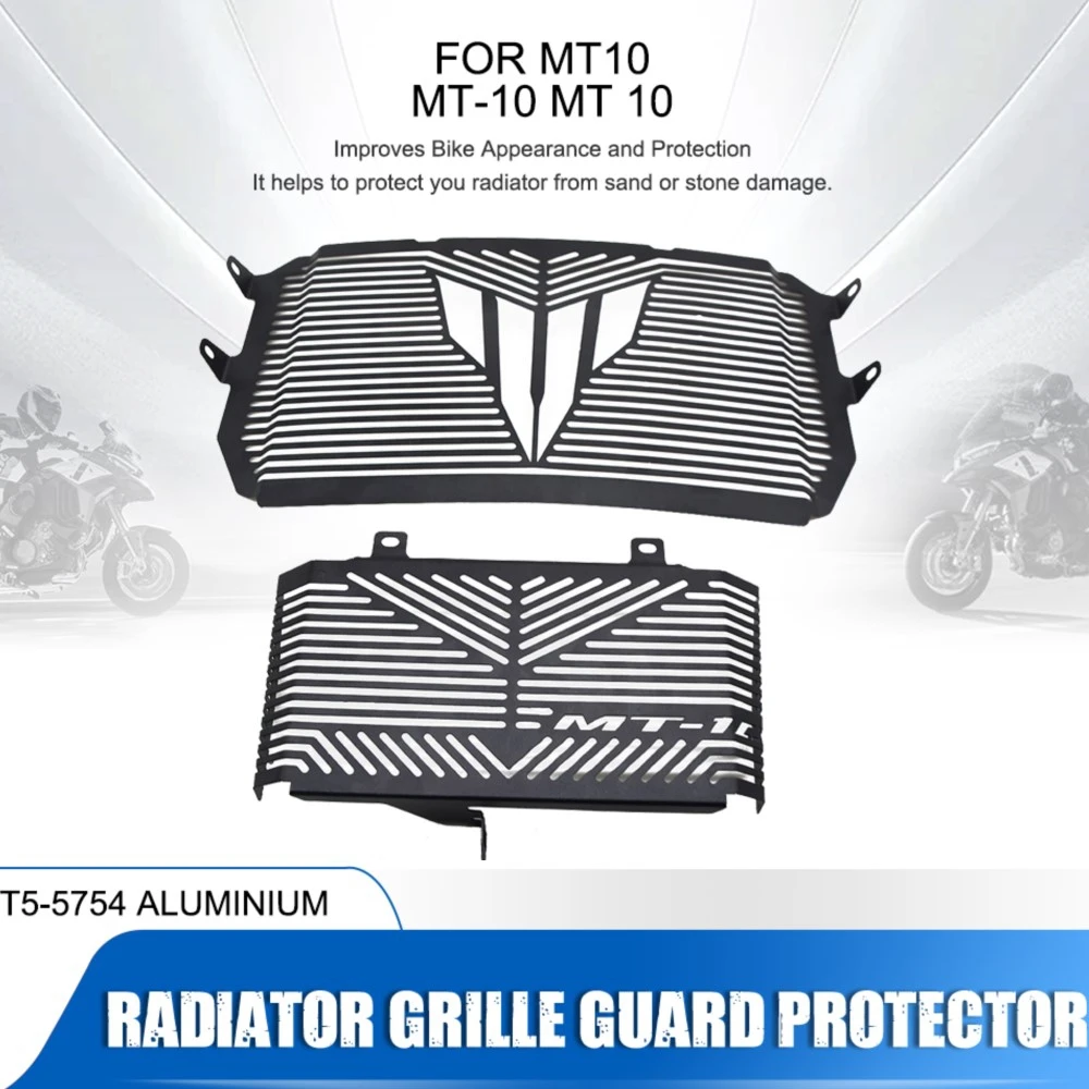 

For YAMAHA MT10 MT-10 MT 10 Motorcycle Motorcycle Accessories Radiator Guard Grille Cover Protector Cooler Grill Protective