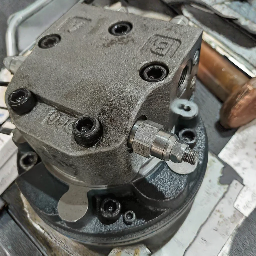 HGM05-110 محرك هيدروليكي عزم دوران عالي مع فرامل SAI