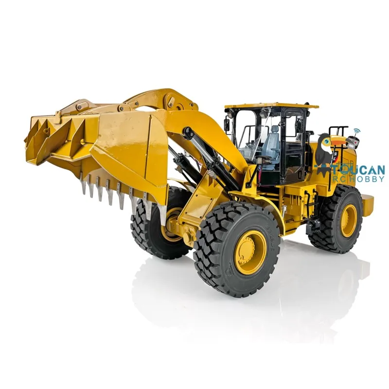 ألعاب خافتة 950 معدنية 1/12 هيدروليكية RTR RC محمل سيارة Esc محرك سيرفو مع بطارية نهائية مطلية صوت RC موديل Thzh1292
