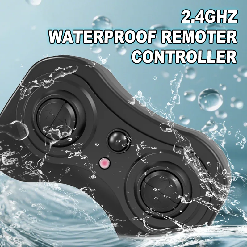 Waterdichte 8WD RC Truck 8Wheel - Amfibische monsterauto met gigantische banden Off-road spelen kinderverjaardagscadeau