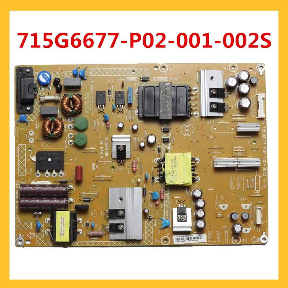 

715G6677-P02-001-002S Power Supply Board Accessories 715G6677 P02 001 002S Power Support Board 715G6677.P02.001.002S for TV