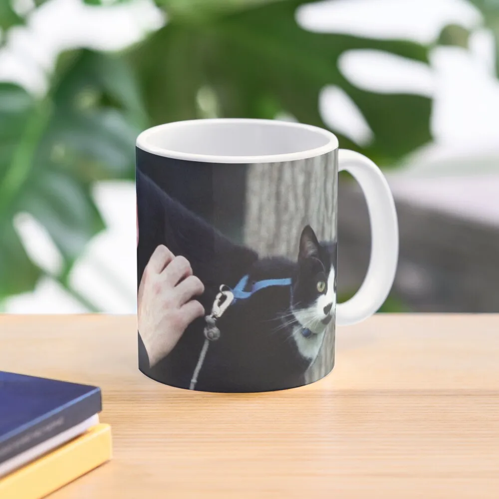 

Bill Clinton With Cat. Coffee Mug Thermal Cups For Glass Cups Mug