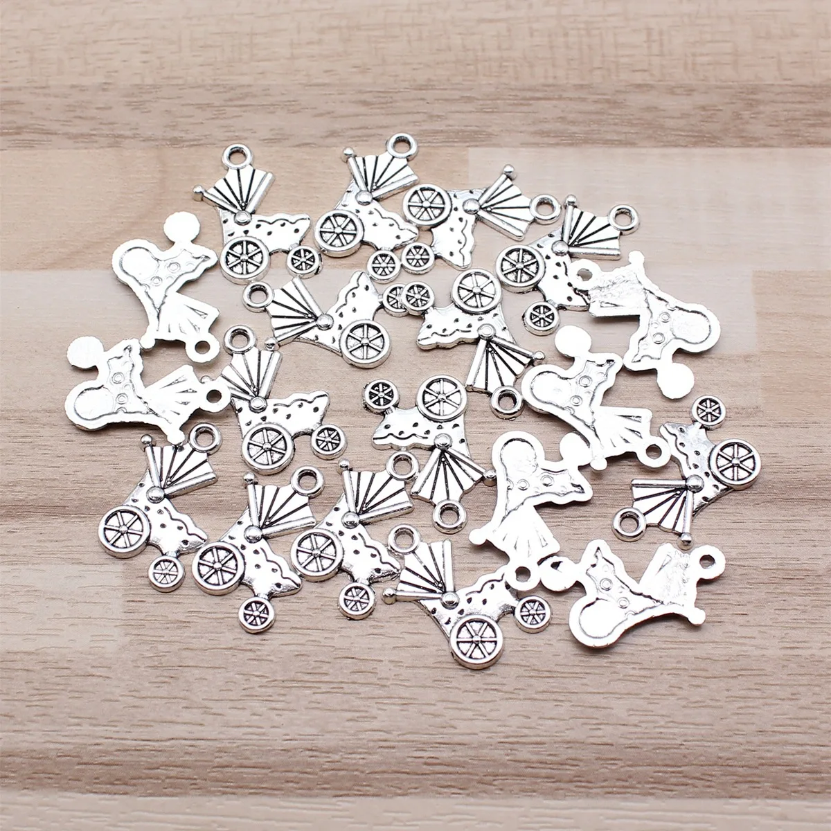 IFOCUS 40pcs/Lot Baby Carriage - đánh giá và giá Jewelry Making 3 Year Old