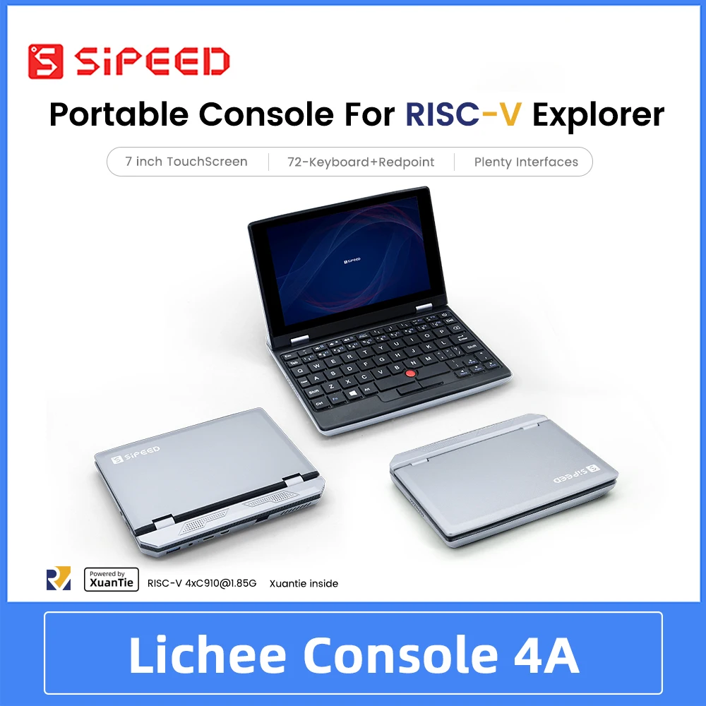 Sipeed Lichee-Console 4A RISCV, pour déterminer le terminal Linux Debian Pocket, carte de développement Raspberry Pi