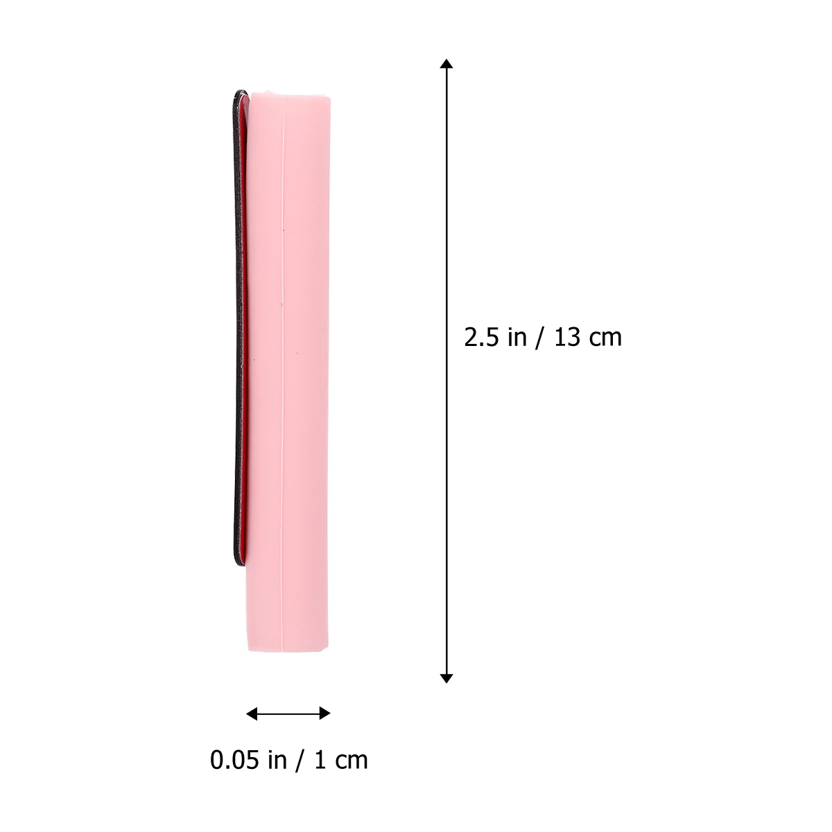 

Pencil Case Heart Shaped Silicone Pencil Protective Case Enclosure No Odor Silica Gel Anti Fall Simple Installation