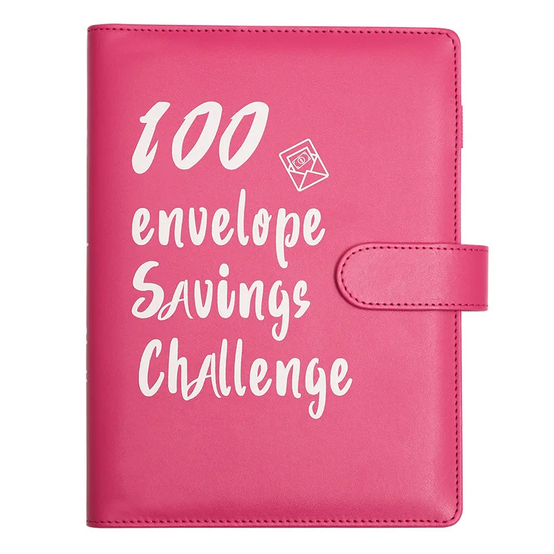 100 Envelope Cash Savings Challenge, Saving Challenge Envelop Book, Budget Envelope Financial Assistant, A5 Size Cash Binder New