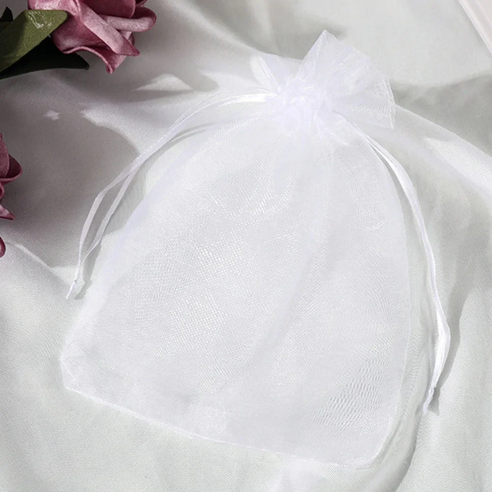 

Accessory Sachet Bags Pink Organza Bags Premium Organza Material Suitable For Decorations Attractive Presentation