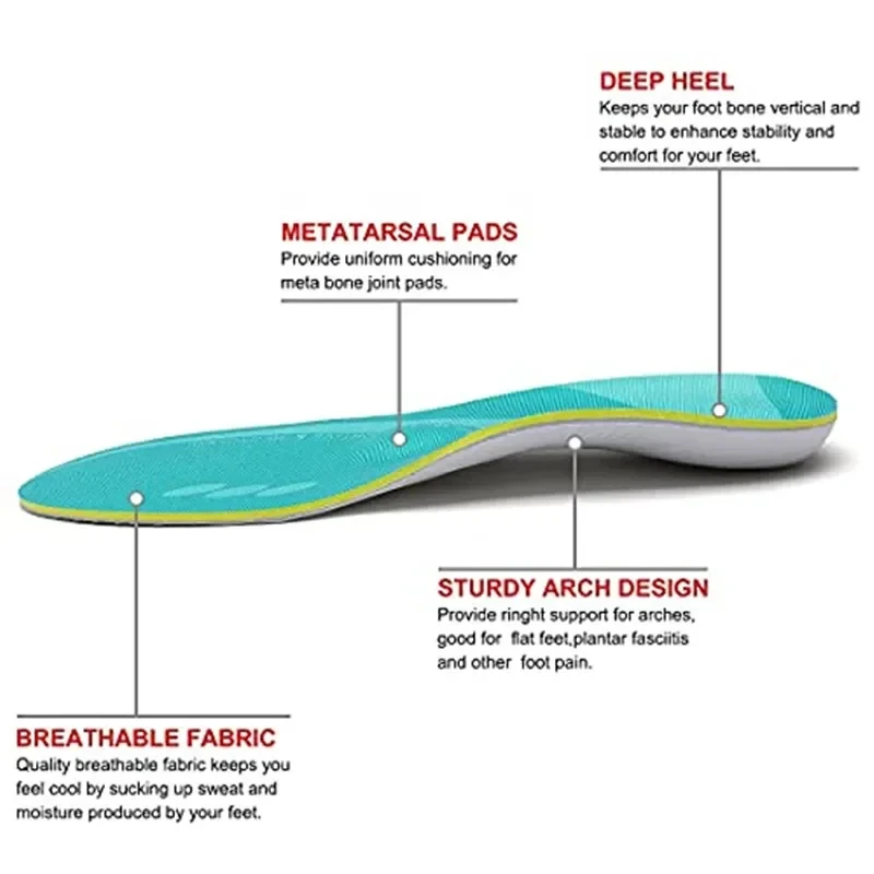 Ортопедические стельки, поддерживающие свод стопы, ортопедические вставки, снимающие плоскостопия, высокая боль в ногах, подошвенный фасциит, пятки, шпора для мужчин и женщин