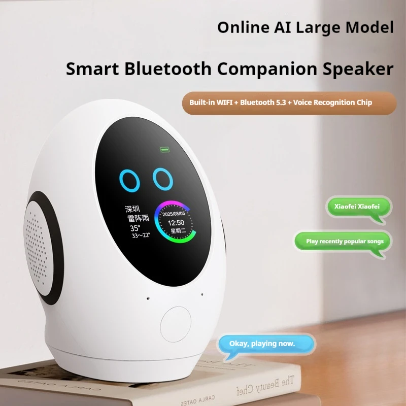 Ai Smart Speaker Ai Robot With Bluetooth 5.3 Wifi Voice Control Support  Ai For Kids Chatting Study Interaction Chat Toy