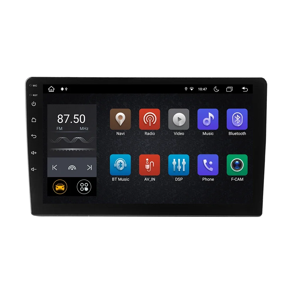 Kd-9096 Android 11 Octa Core 9 Inch Universal Car Radio Stereo 8+128GB 4G SIM Car Dvd Player Dsp Car Audio Video Multimedia GPS