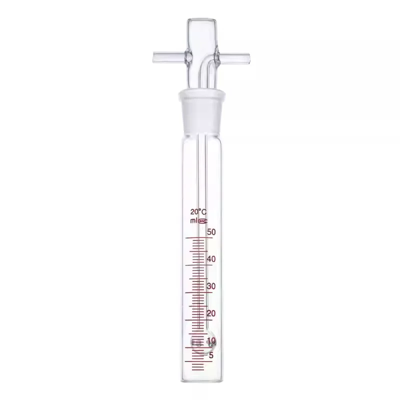 Glass trap gas absorption bottle release tester Glass absorption bottle collection bottle
