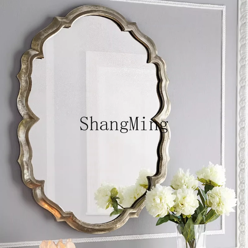 

ZYY retro old special-shaped mirror home decoration mirror bathroom vanity mirror