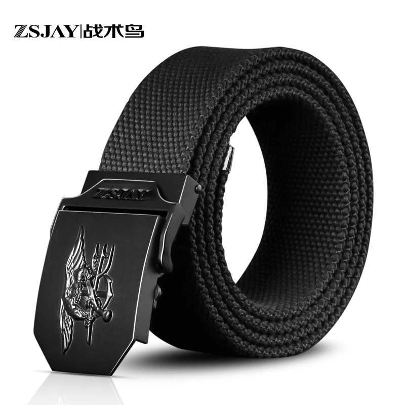 

Tactical Belts for Men,TACTICAL BIRD Work Duty Belt for Jeans with Automatic Buckle Adjustable Tactical Nylon Mens Gun Belt