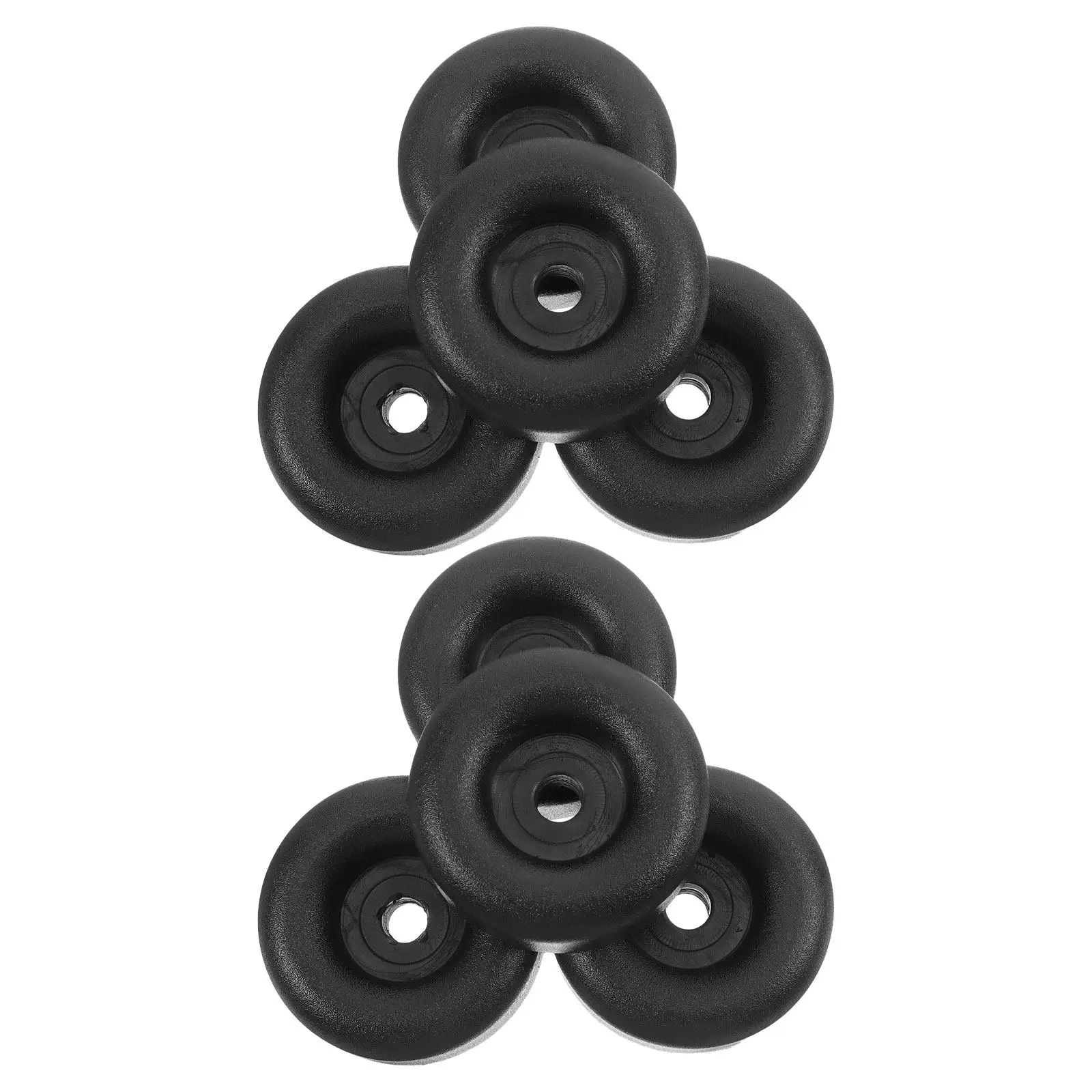 8Pcs Rubber Tailgate Bumper Pads 2.48x2.48x0.98in Shock Absorber Anti Vibration Feet for Truck Ramp Door Protection