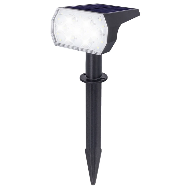 

Garden Courtyard Spotlight 2-In-1 Landscape Lights 7 LED Solar Powered IP65 Wall Light For Garden Driveway Porch