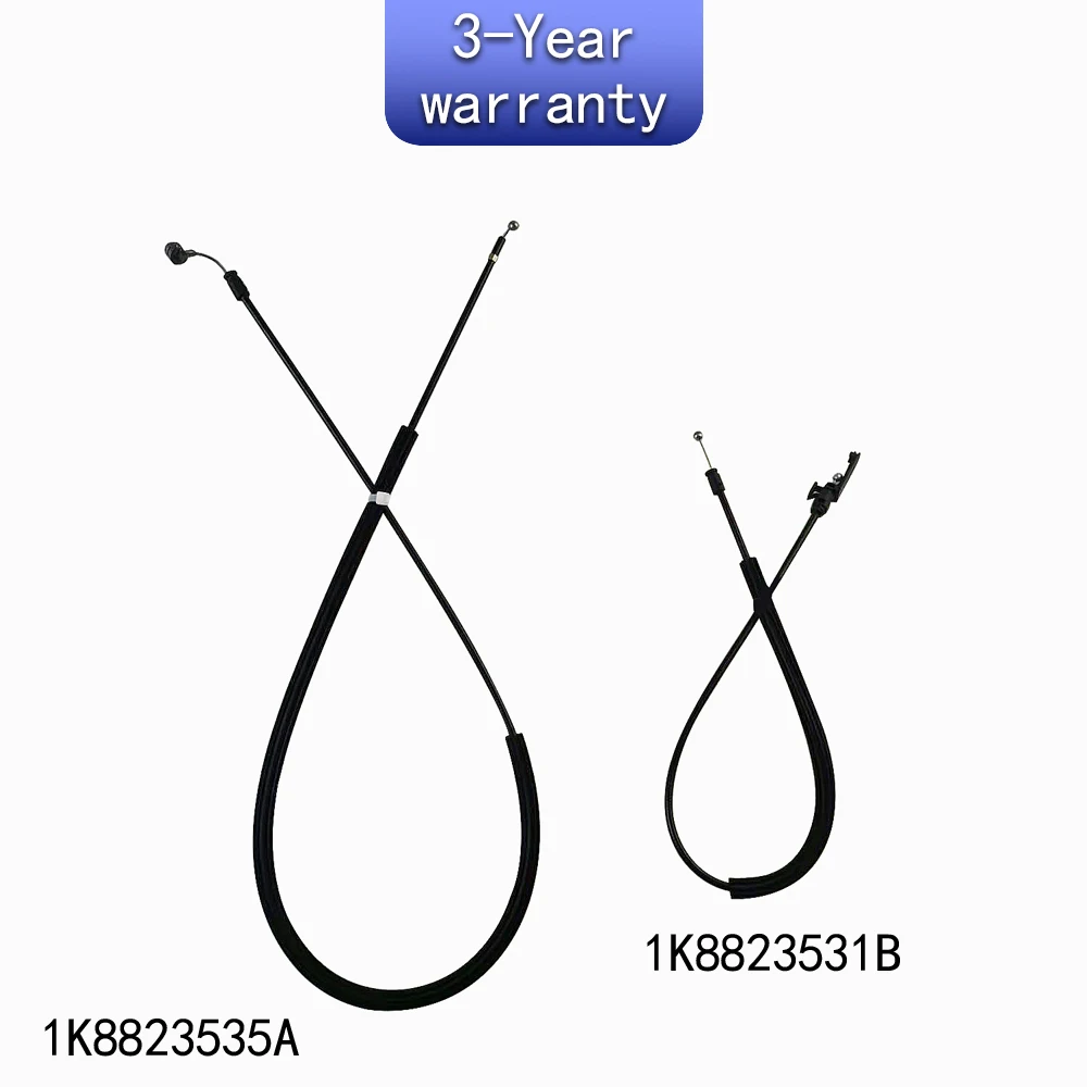 Hood release cable For VW Scirocco 2009-2018 1K8823535A 1K8823531B