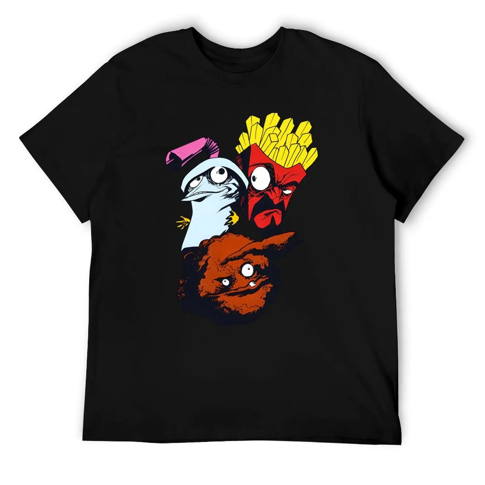 

Футболка Aqua Teen Hunger Force, футболки для мужчин, винтажная футболка с графическим рисунком, футболка