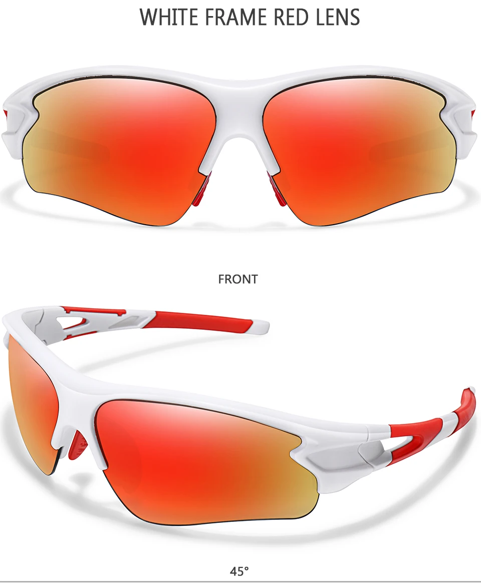 Marke Mode Frauen Männer Sonnenbrille Outdoor-Sport Angeln Radfahren Laufen Fahren Brillen Frauen Mode Brille bequeme Nase – Detail 15