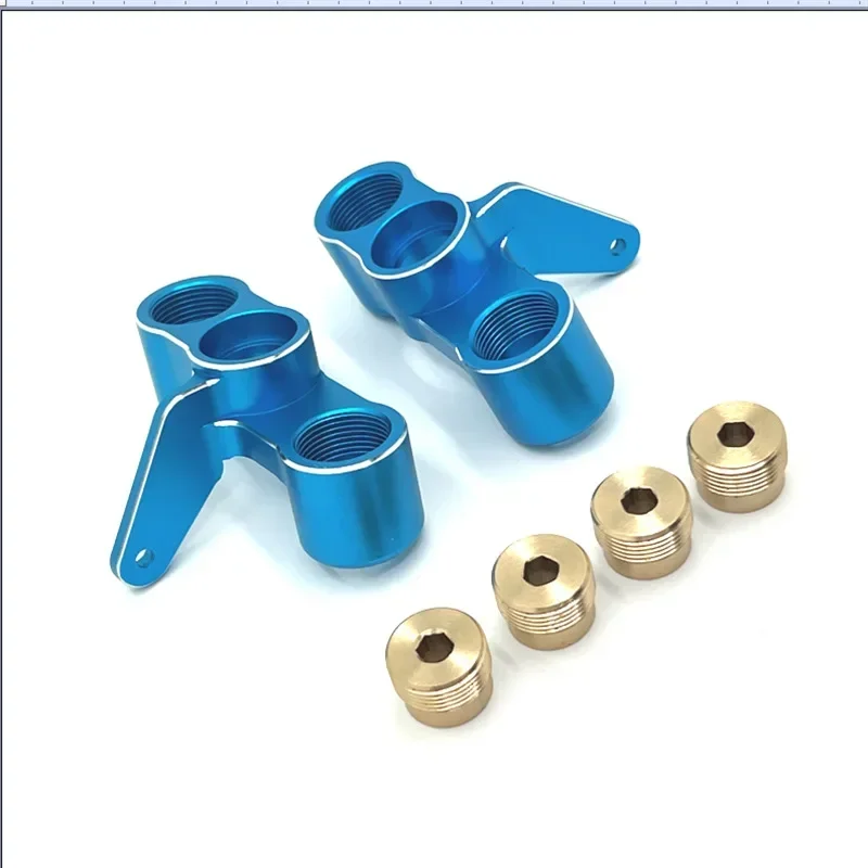 Front steering cup for FSR 1/8 TANK SHARKS Cheetah ATOM Leopard Thunder Accessories Metal Upgrade Parts Rc Crawler Car Truck