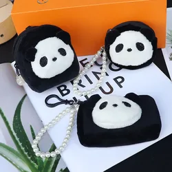 Urocza torebka na monety PC Dog Panda Fashion Key Earphone Bag Card Bag Children's Coin Pouch Kids Cute Purse Cute Wallet Bag Pendant