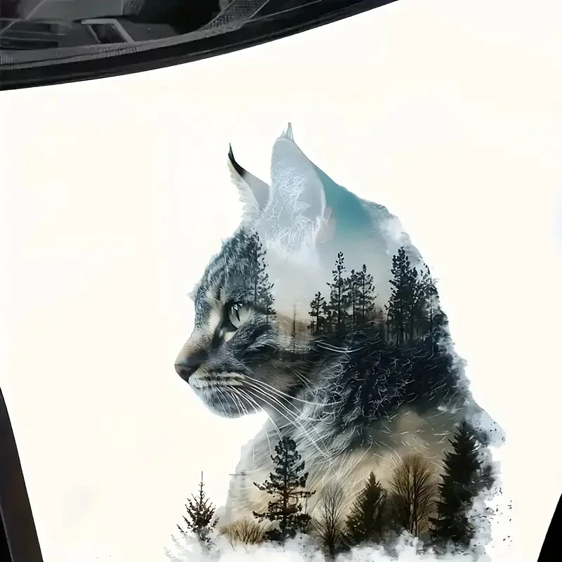 

Очаровательный фэнтезийный кот, забавная водонепроницаемая виниловая наклейка для автомобиля, внешние декоративные аксессуары, используется для автомобиля, мотоцикла, ноутбука, фургона