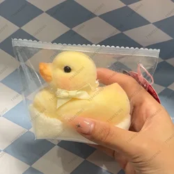Duck Taba Squishy Yellow Duck Fidget Toy Animal Anti Stress Funny Squeeze Toy Friends Party Game Favors Girls Christmas Gift