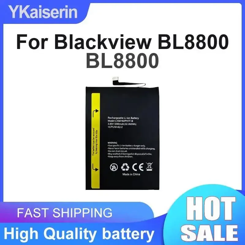 Rapid Charging Long Lasting 8380mAh For Blackview BL8800 Mobile Phone Battery