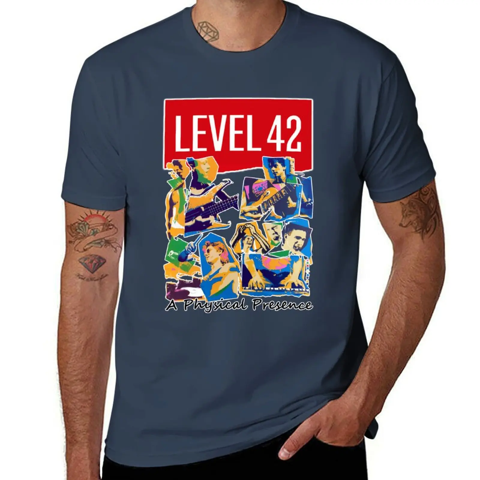 the-42-level a physical presence Classic T-Shirt t shirt personalised anime t shirts oversize mens graphic t shirts T-Shirt