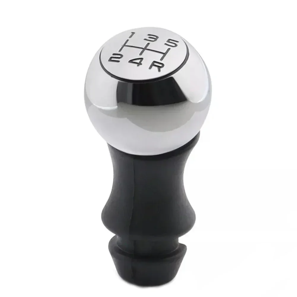 

5 Speed Black Gear Shift Knob Lever For Peugeot 106 206 306 406 107 207 307 407 Aluminum Alloy Interior Replacement Parts