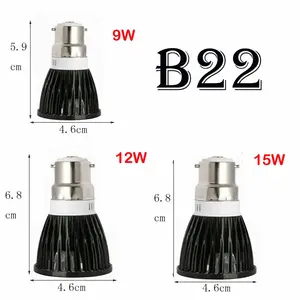 Einstellbare farbige LED -Lampen, Lampe, Rot, Gelb, Blau, Grün, Lila, GU10, MR16, E27, E14, B22, 15W, 12W, 9W, 110 V, 220 V, 12 V CC 10 Hauptverkäufe von lila LED -Reflektor - №10